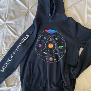 Coldplay Music of the Spheres Black Hoodie